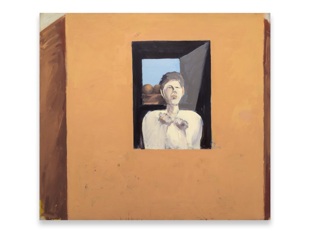 Self-Portrait with Clenched Fists